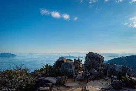 Setouchi view from top of Mt. Misen 