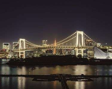 レインボーブリッジで夜景チャレンジ