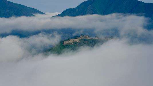 竹田城跡の雲海