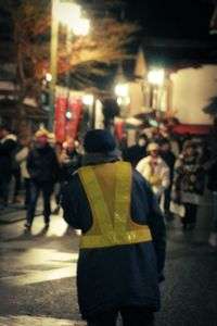 初日の出の裏で