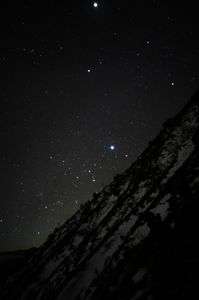 瞬く間に雲の前