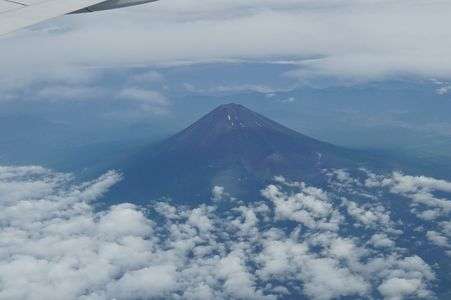 夏の富士山