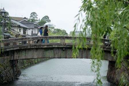 梅雨の倉敷