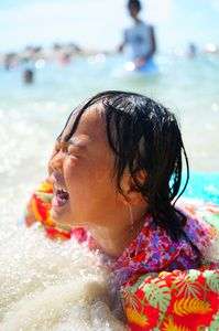 白浜の二女の良い顔