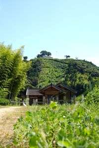 真夏の月山富田城