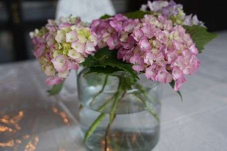 紫陽花アレンジ