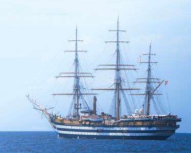 世界一美しい帆船　アメリゴ・ヴェスプッチ号