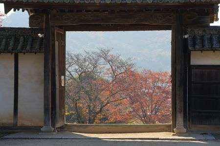 山門の秋
