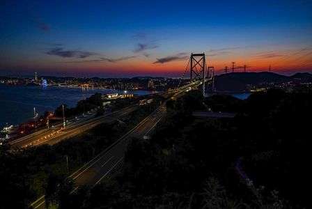 関門海峡グラデーション