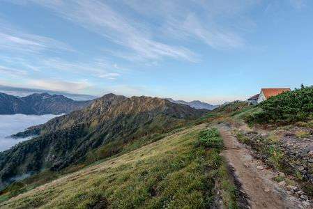 下山する日が一番晴れた気がする・・