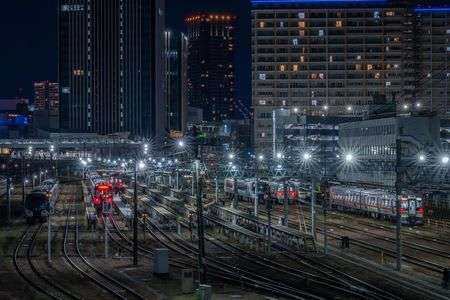 向野橋からの夜景