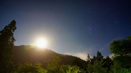 月と夜空
