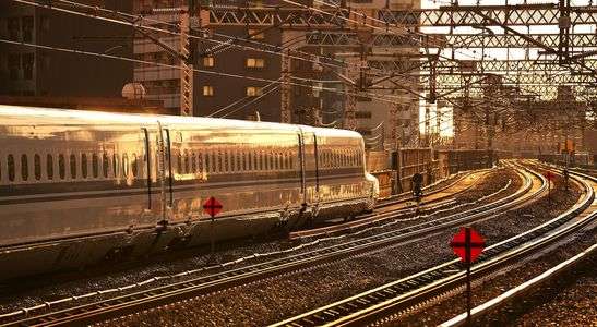 黄金色の浜松駅④
