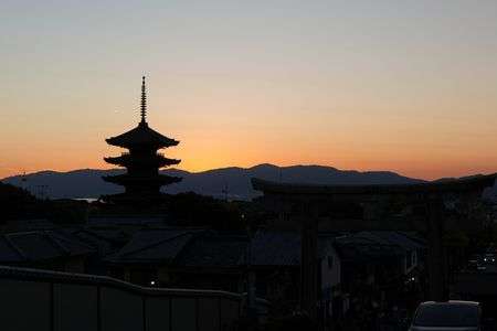 京都の八坂の塔