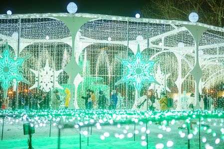 イルミネーション撮影の練習