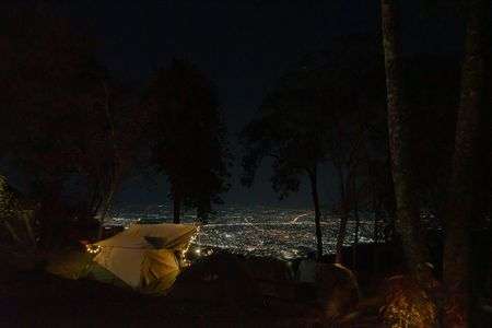 ドイ(山)からチェンマイ街の景色