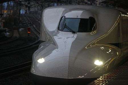 新幹線ダイナミックに！