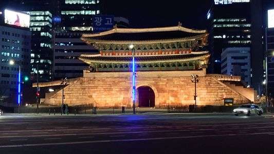 人気のない崇礼門