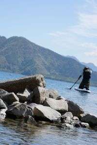 キャンプ　本栖湖