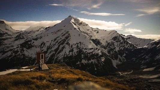 Toilet - French ridge hut 