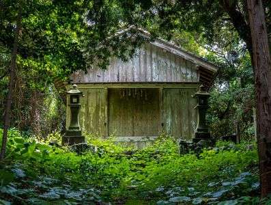 山奥の神社⛩️