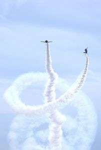 コークスクリュー真正面