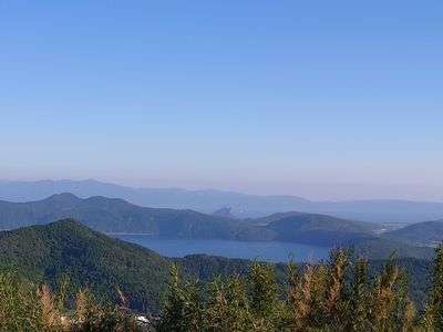 恐竜が棲むという湖（池田湖）