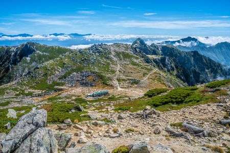 早秋の木曽駒ヶ岳