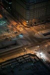 冬の札幌 JRタワーから